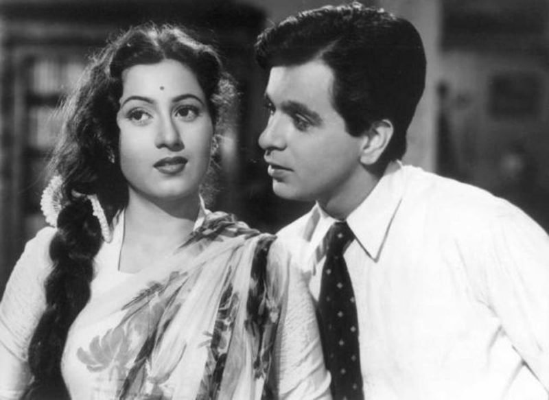 Madhubala and Dilip Kumar