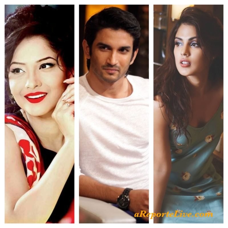 Ankita Lokhande, Sushant Rajput and Rhea Chakraborty