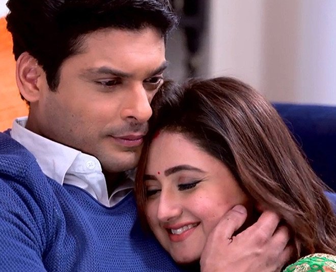 Sidharth Shukla with Rashami Desai