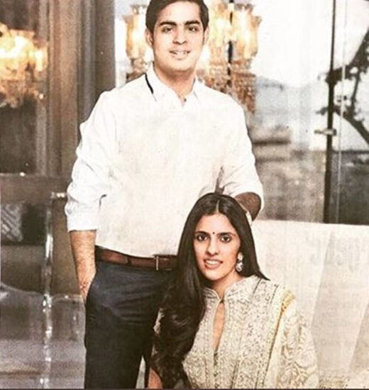 Russell Mehta's daughter Shloka is married to Akash Amani