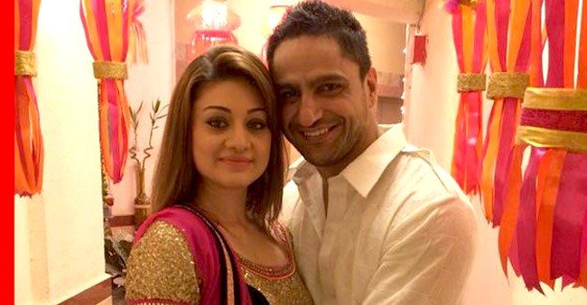 Parag Tyagi with wife Shefali Zariwala