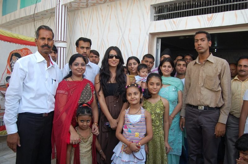 Mahi Gill with her family