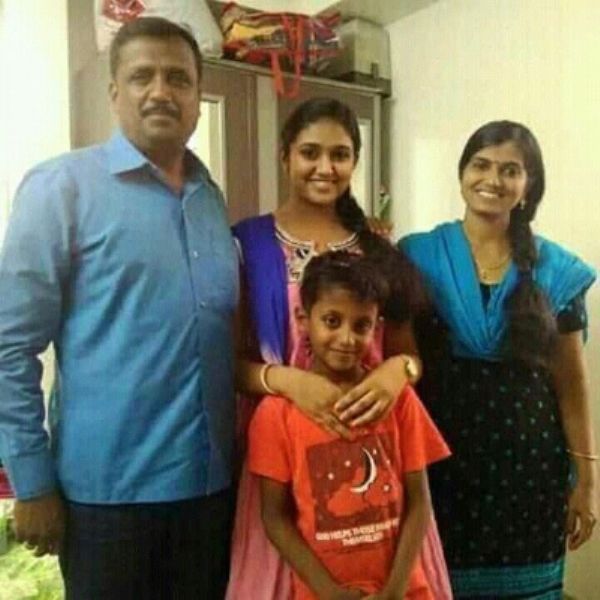 Rinku Rajguru with her family