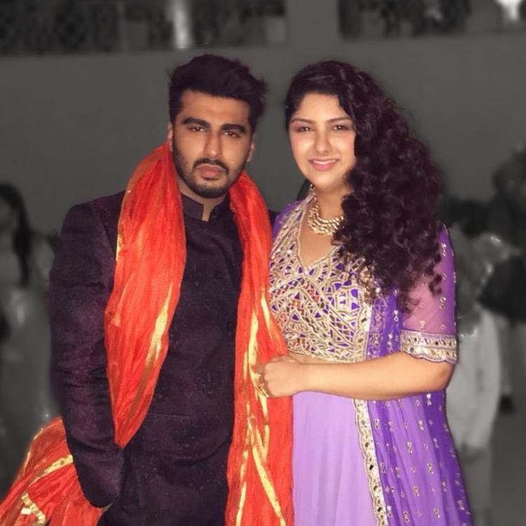 Anshula Kapoor with Arjun Kapoor