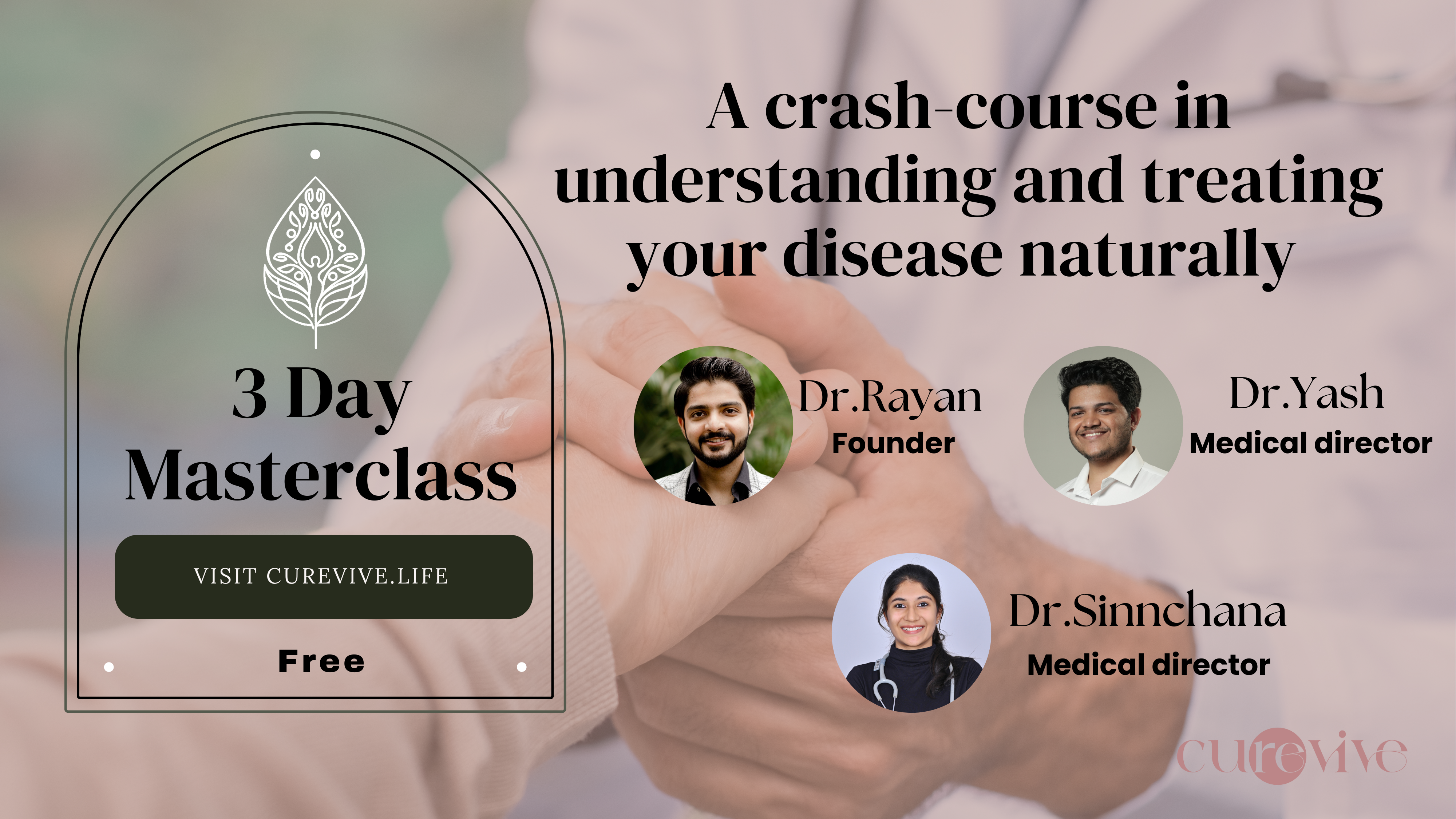 Curevive’s Referral Program and 3-Day Masterclass: Spreading Health Awareness Through Education and Rewards