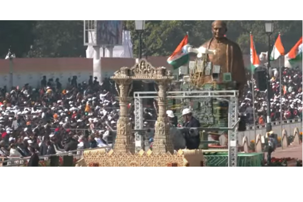 Hat-Trick Victory for Gujarat at Republic Day Parade with Stunning Tableau