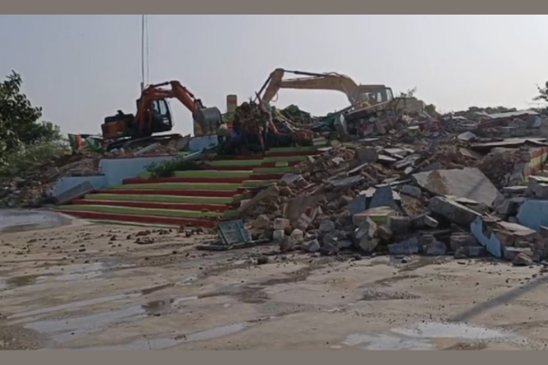 36 Illegal Pressures Demolished in Devbhoomi Dwarka – Strict Action Taken