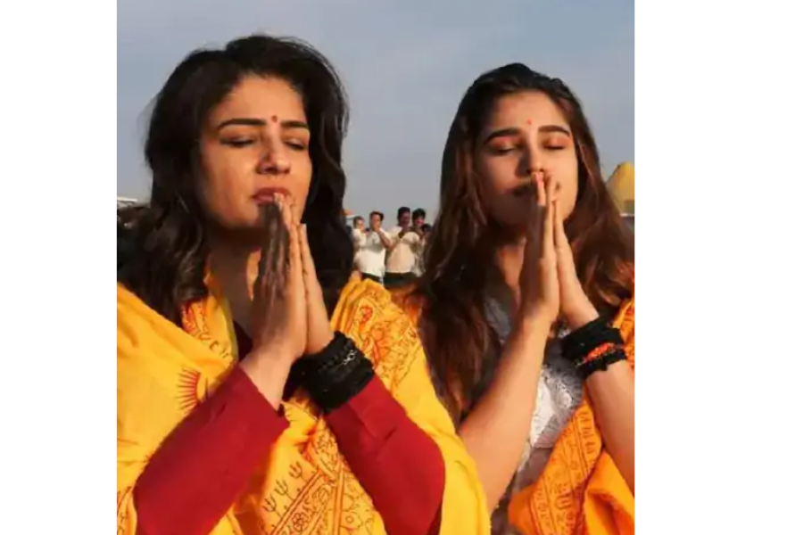 Mahakumbh: Isha Ambani and Ravina Tandon Take a Dip on the Final Day