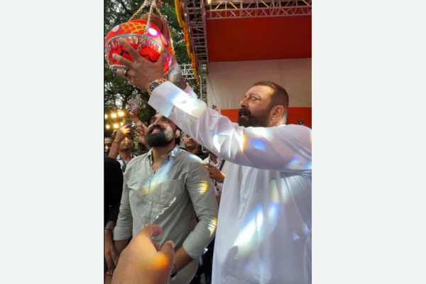 Govinda Aala Re! Sanjay Dutt Breaks Dahi Handi as Bollywood Dives into Janmashtami Spirit