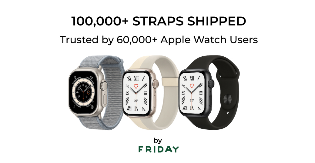 FridayStyle.in Becomes India’s Leading Apple Watch Accessories Brand, Ships 100,000+ Straps in First Year