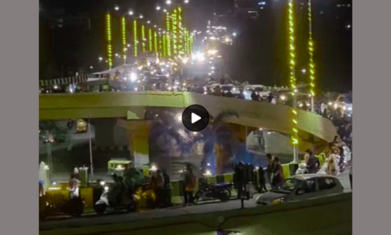 Saurashtra’s Longest Bridge Jammed on Day 1 as Crowd Gathers for Photoshoot