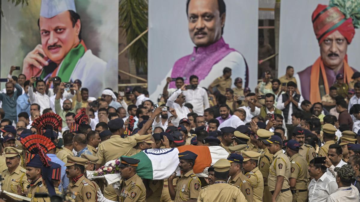 Ajit Pawar’s Last Rites Held with Full State Honours