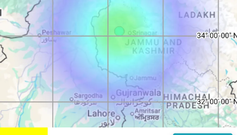 4.7-Magnitude Earthquake Jolts Baramulla