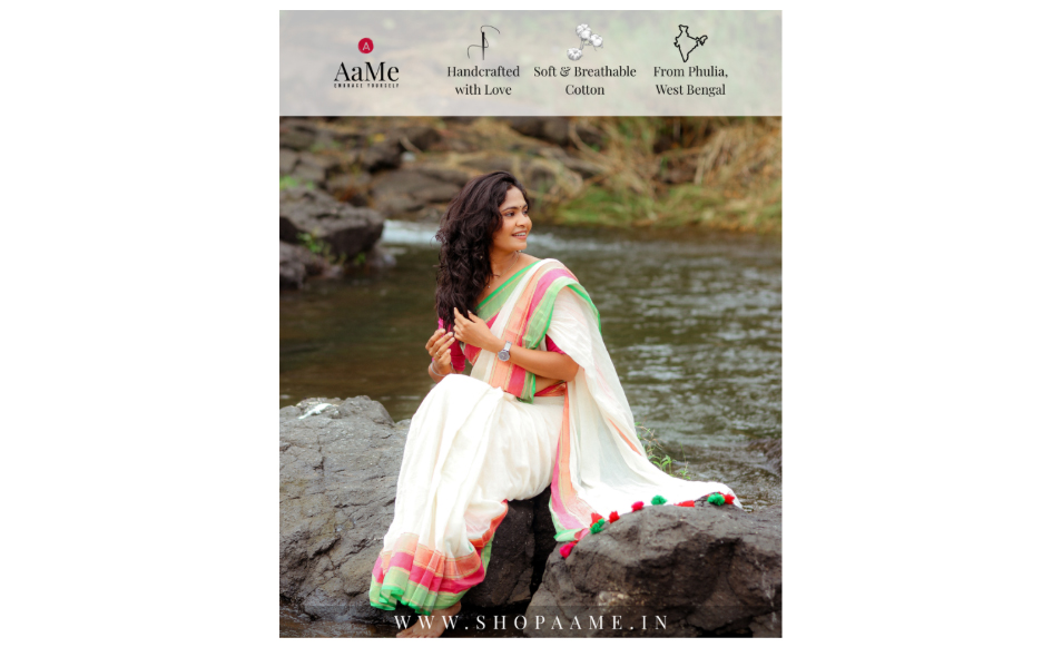 Kolkata Based Brand AaMe Builds a Global Presence with Its People-First Cotton Saree Movement | A Reporter Live