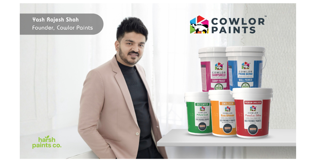 Cowlor Paints: The Journey of a Young Manufacturing Entrepreneur - Yash Rajesh Shah Building a Sustainable Paint Brand Rooted in Innovation and Heritage | A Reporter Live