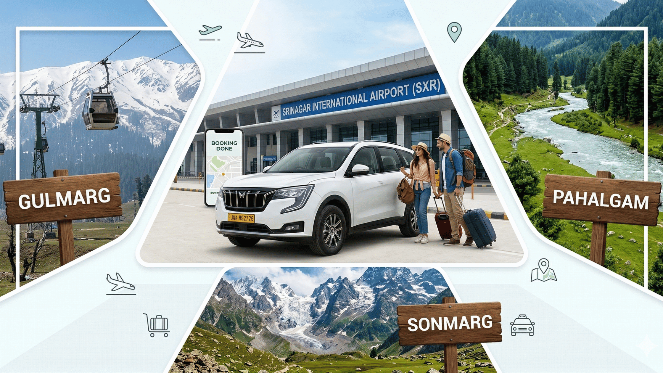Affordable and Reliable Kashmir Cab Service by Kashmir Car Rental Tariff
