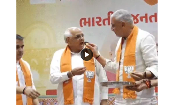 Celebrations erupt as BJP secures landslide win in Gujarat civic polls 2026, dominating over 10,000 local body seats statewide