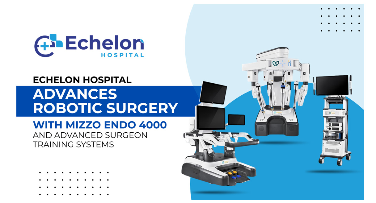 Echelon Introduces Next-Gen Robotic Surgery: Building Future Surgeons with Meril's Mizzo Endo 4000 and Advanced Training Simulator | A Reporter Live