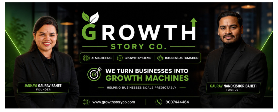 Meet Gaurav Baheti & Janhavi Baheti: Building Growth Story Company to Make Businesses and People Future Ready with AI  | A Reporter Live