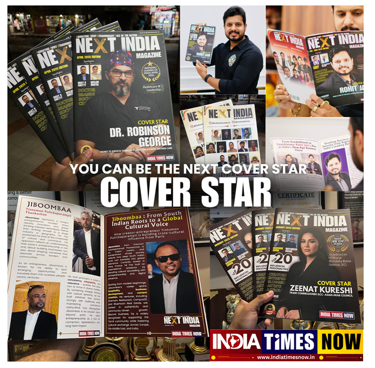 Premium Coverage, Next India Magazine, India Times Now