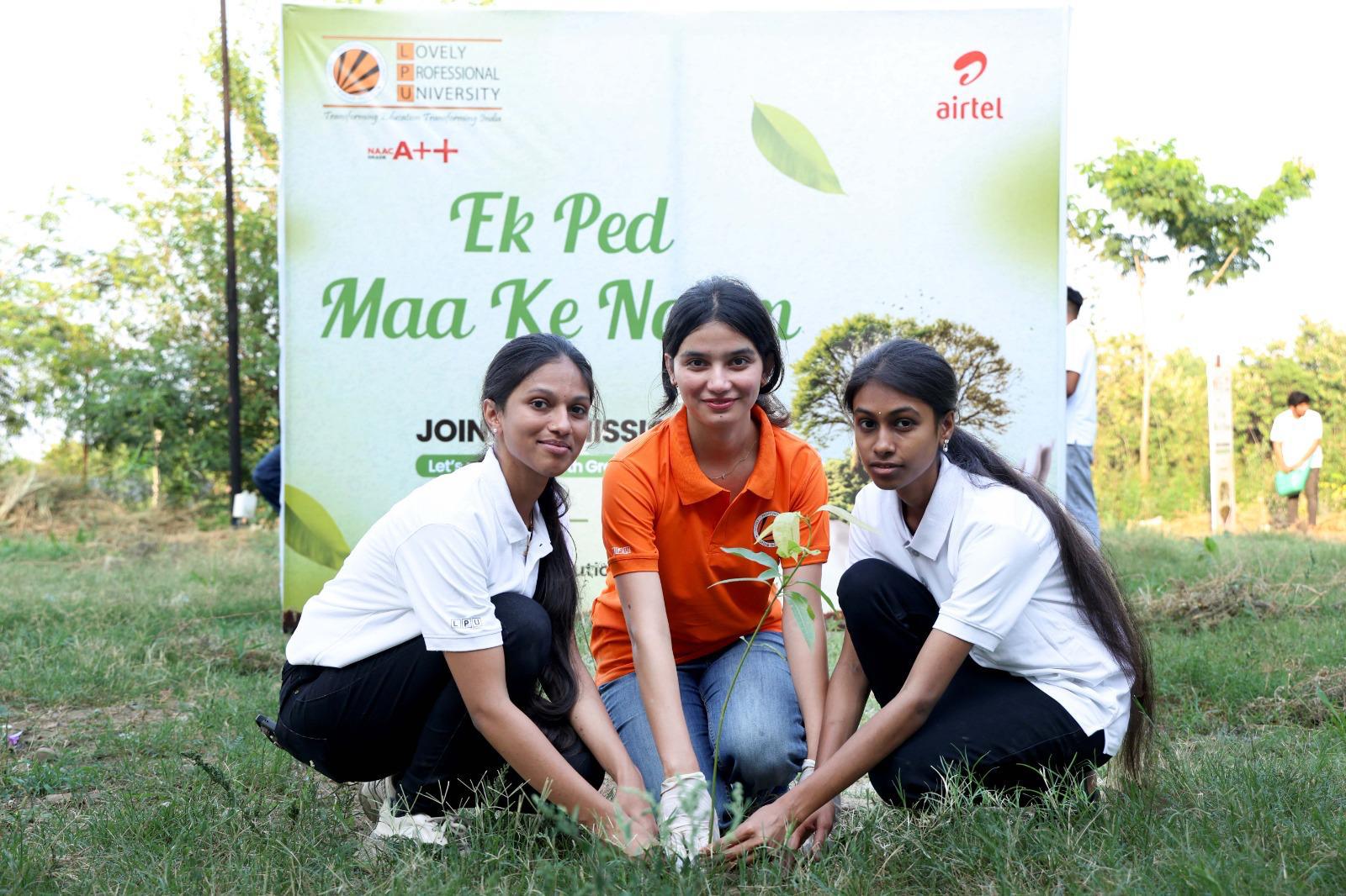 54 LPU Students secured ₹5 Crore+ in Bharti Airtel Scholarships, Led 180-Sapling Plantation Drive on World Environment Day | A Reporter Live
