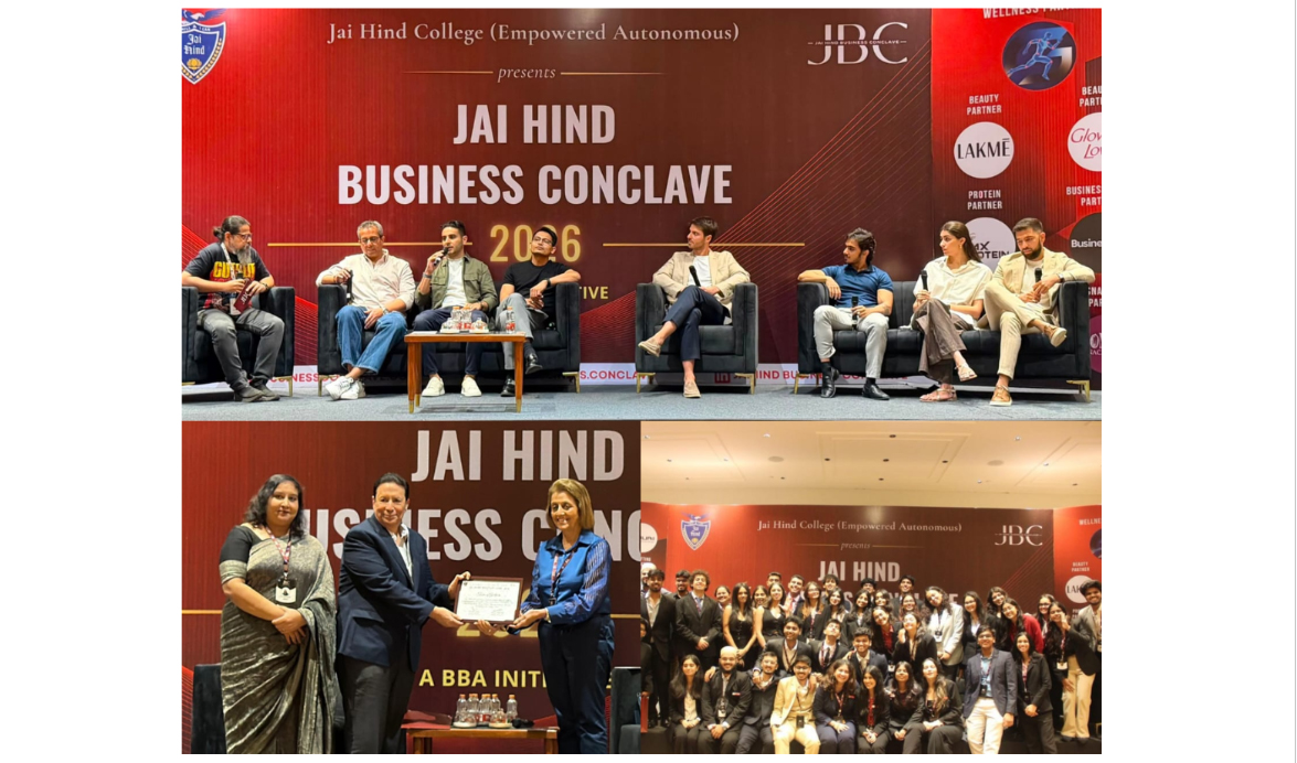 Jai Hind Business Conclave 2026 Brings Industry Leaders and Students Together for a Day of Learning and Inspiration | A Reporter Live
