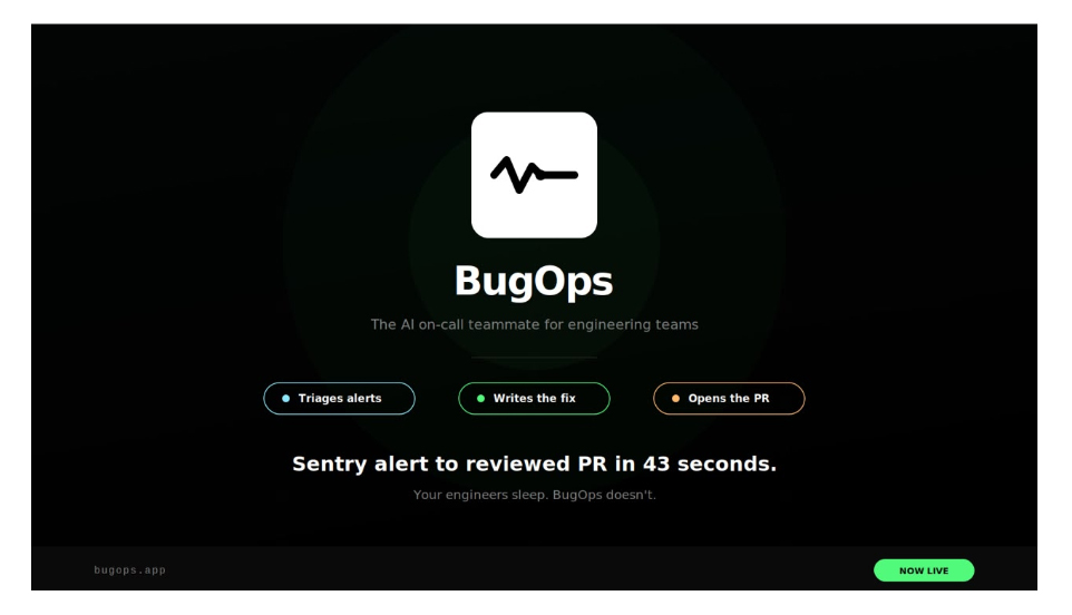 BugOps Launches AI On-Call Teammate to End 3AM Pages for Engineering Teams | A Reporter Live