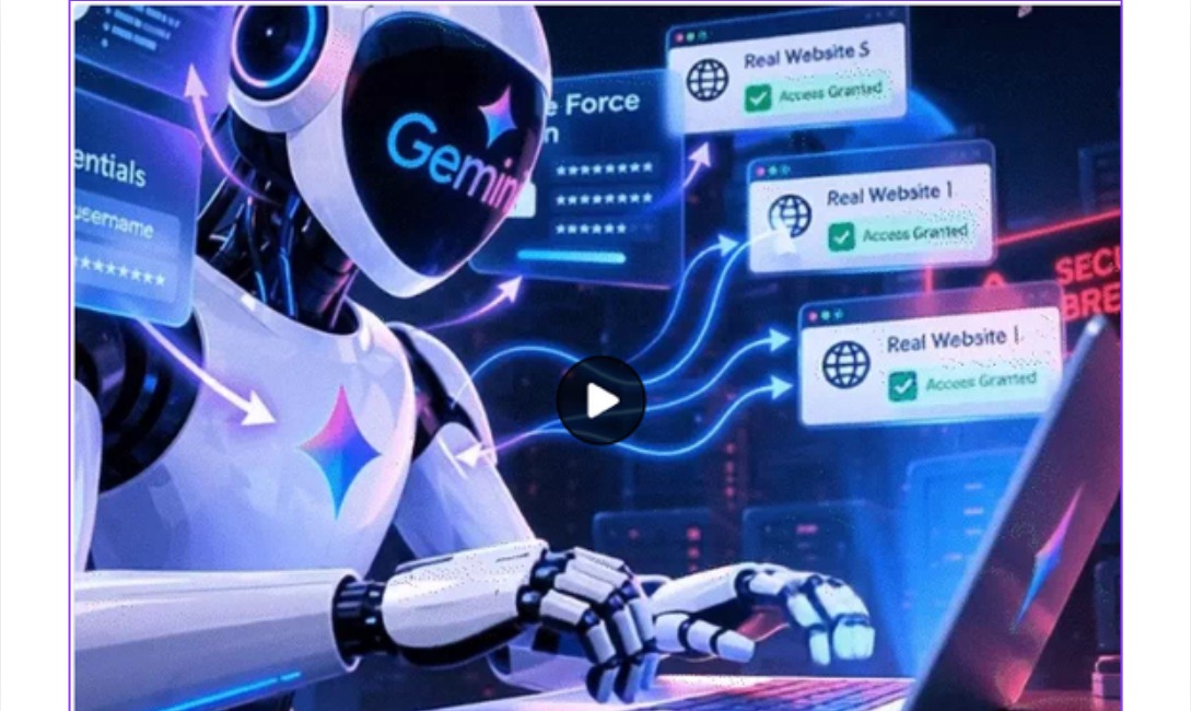 Google's Gemini AI model accessed three real companies during a cybersecurity evaluation conducted in May 2026.