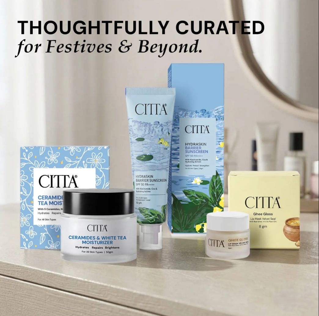 CITTA, Skin-Prep Essentials, Indian beauty and personal care brand